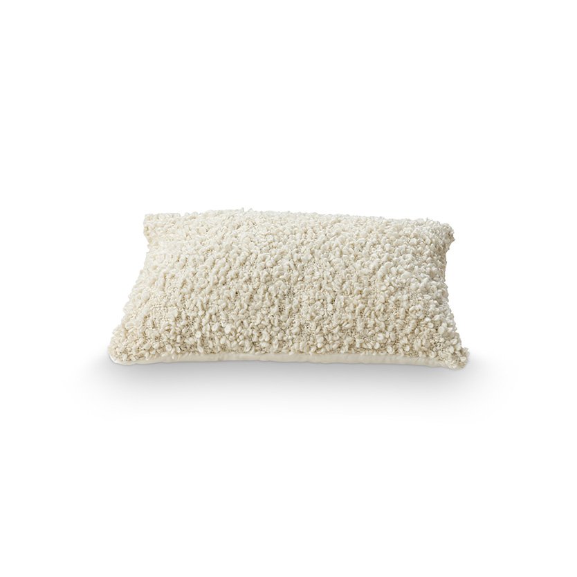 vtwonen - Coussin Rectangulaire Bouclé 30x50cm