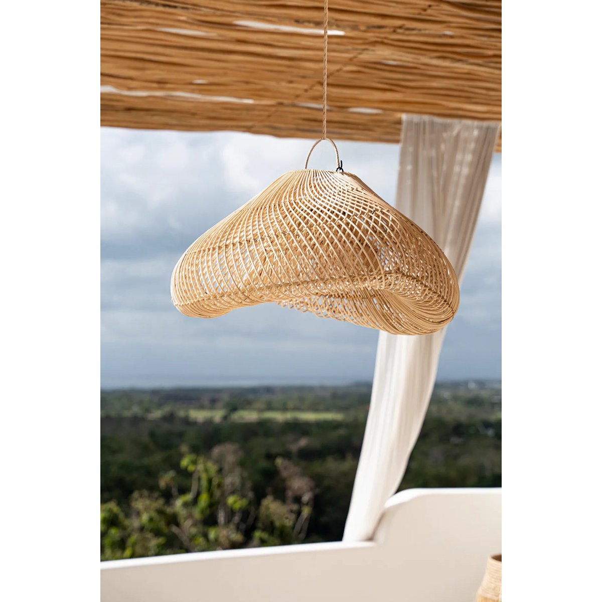 Bazar Bizar - Hanglamp 'Cloud' (Naturel, M)