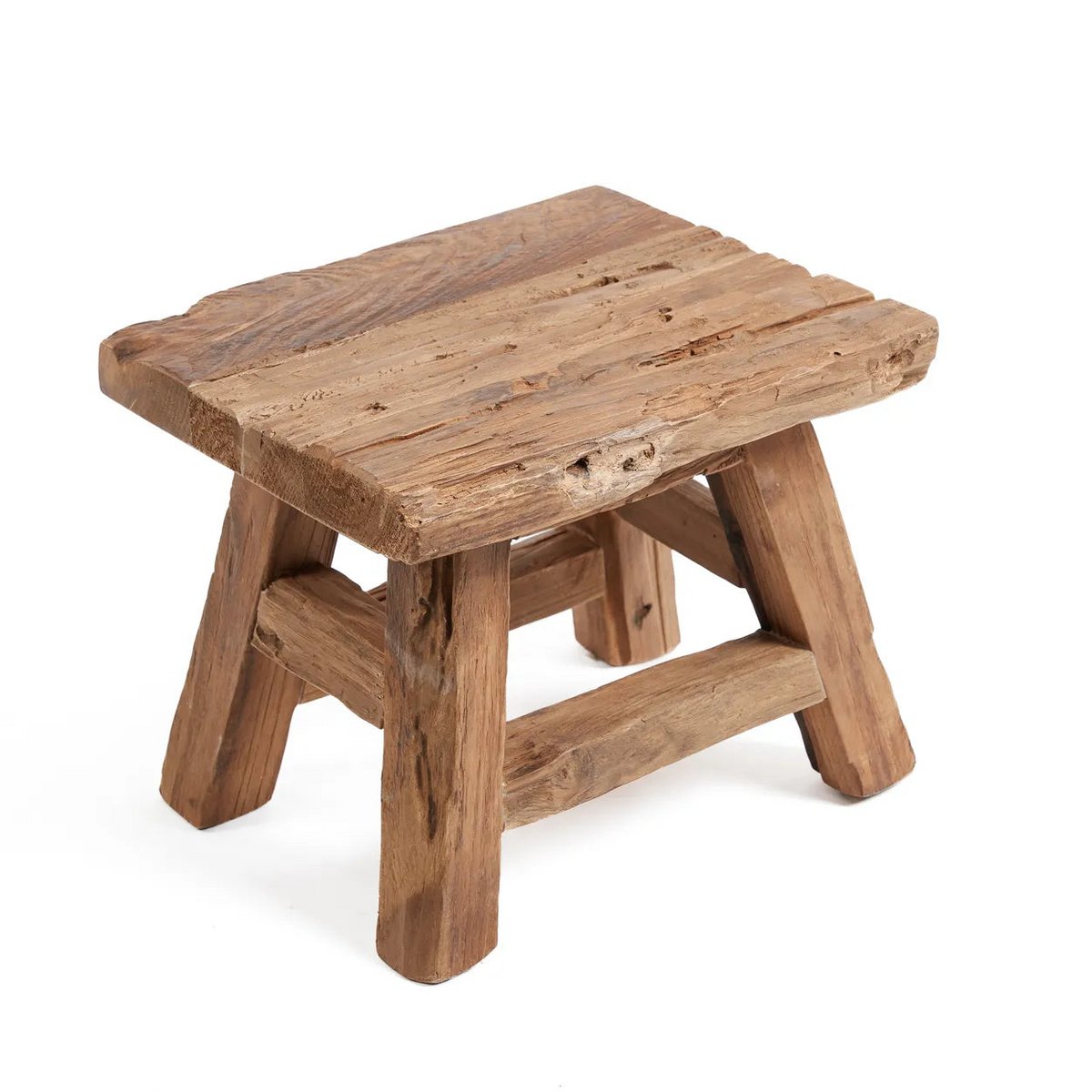 Bazar Bizar - Tabouret 'Yoke' (Naturel, S)