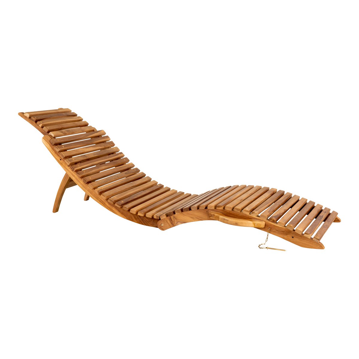 House Nordic - Chaise longue en teck Arrieta