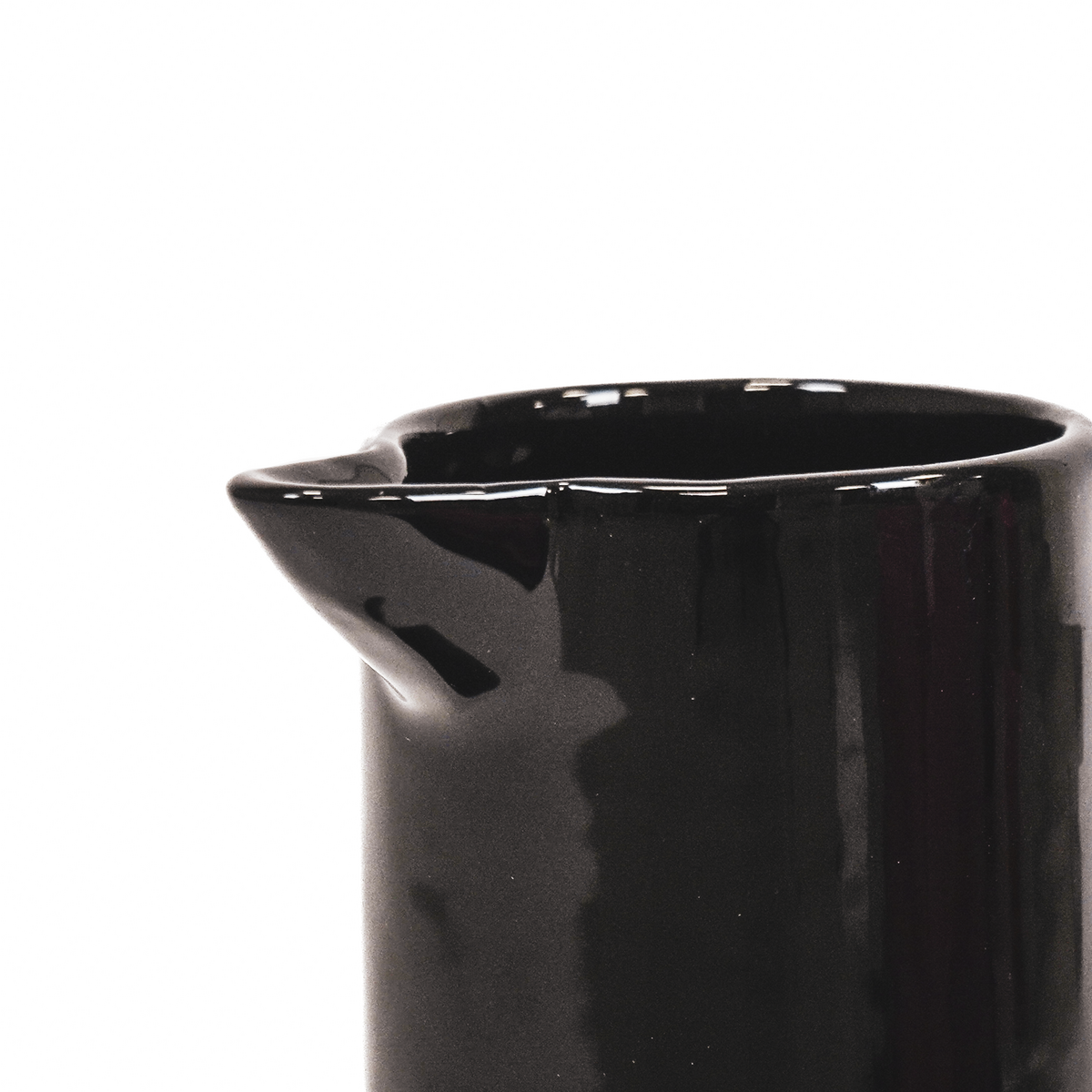 Housevitamin - Vase und Krug 'Black' (Keramik, 27,5cm)