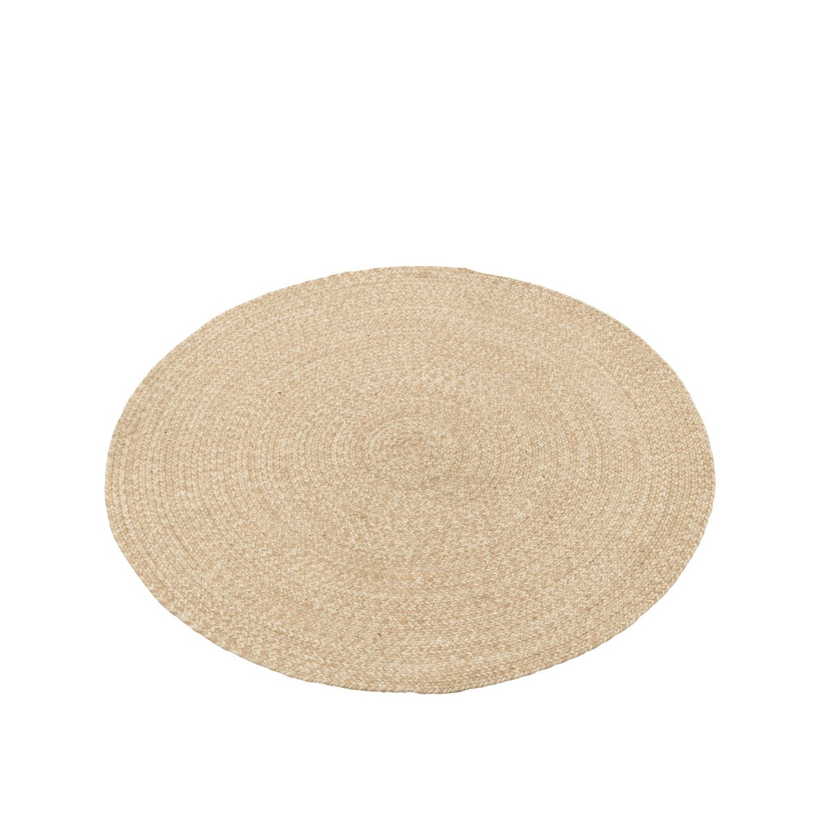 J-Line - Tapis Miami Outdoor - Polyester - Naturel/Blanc - Moyen