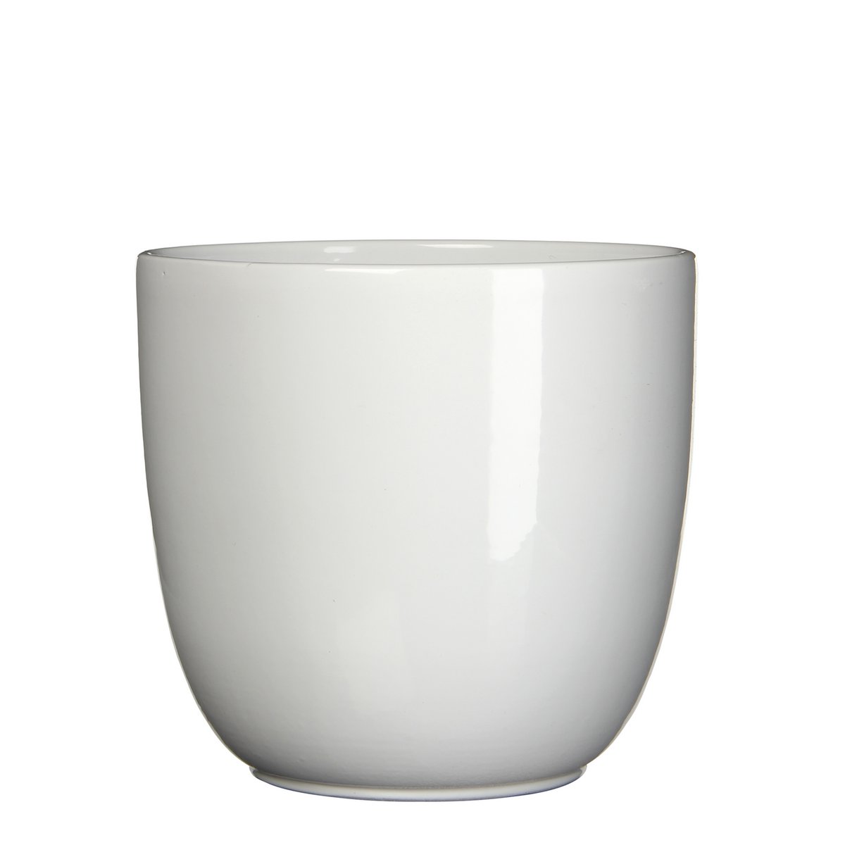 Mica Décorations - Pot de Fleur Tusca - H25 x Ø28 cm - Blanc