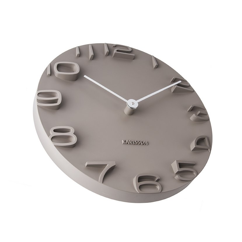 Karlsson - Wandklok aan de rand
