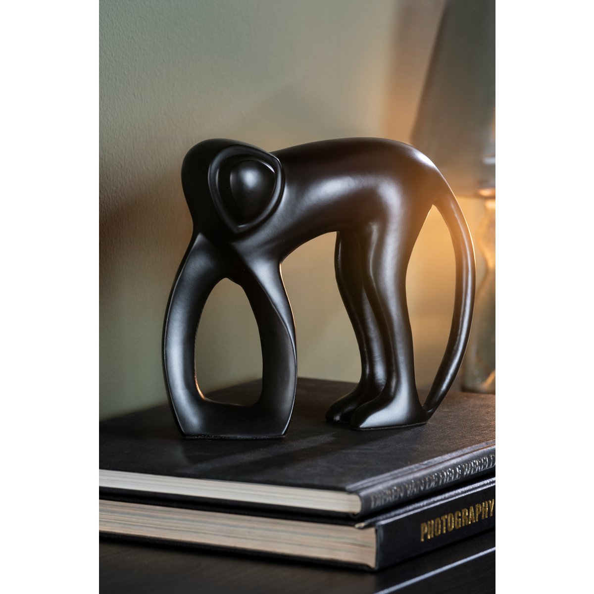 Present Time - Dekorative Statue Affe - PT4231BK