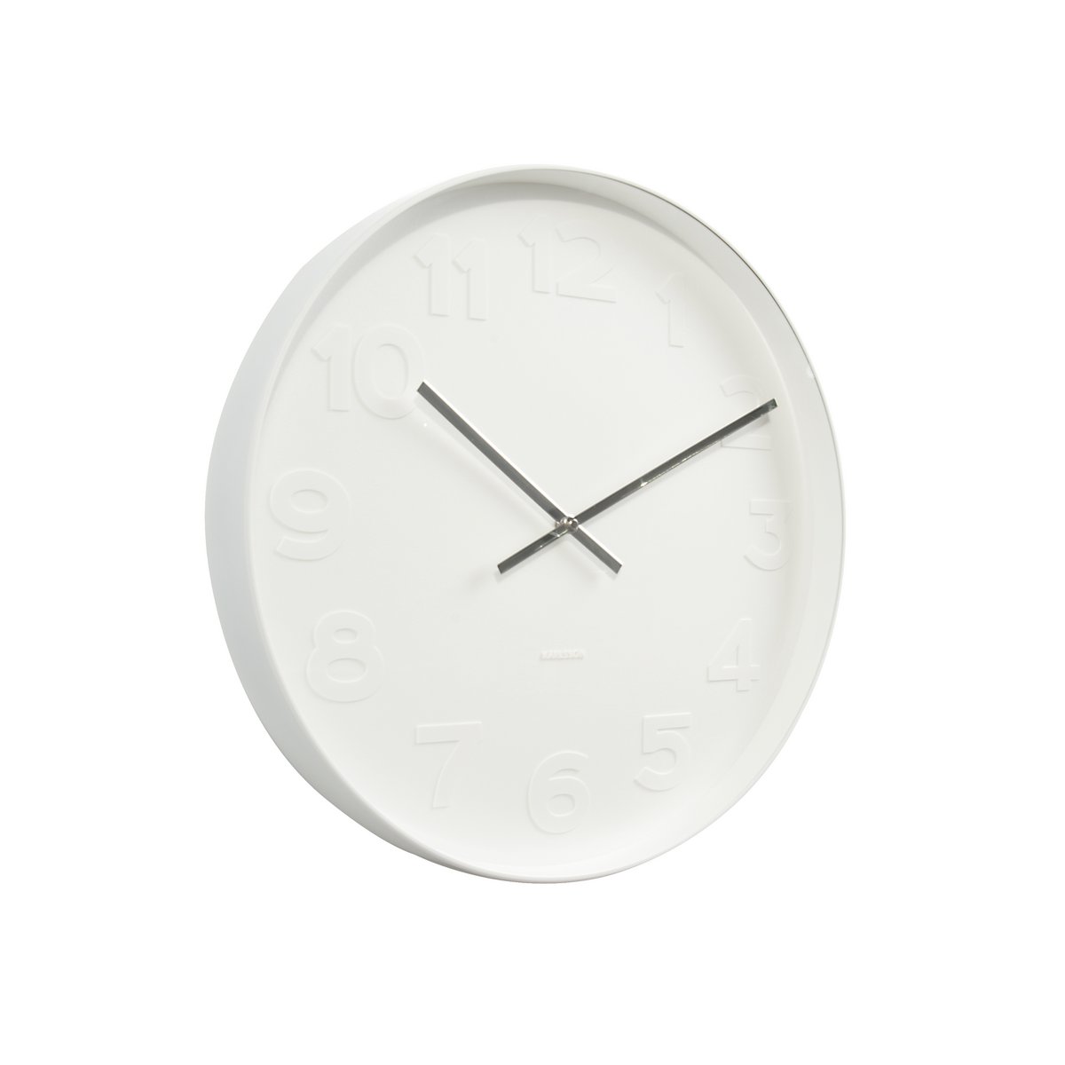 Karlsson - Horloge murale M. Chiffres blancs - KA5636