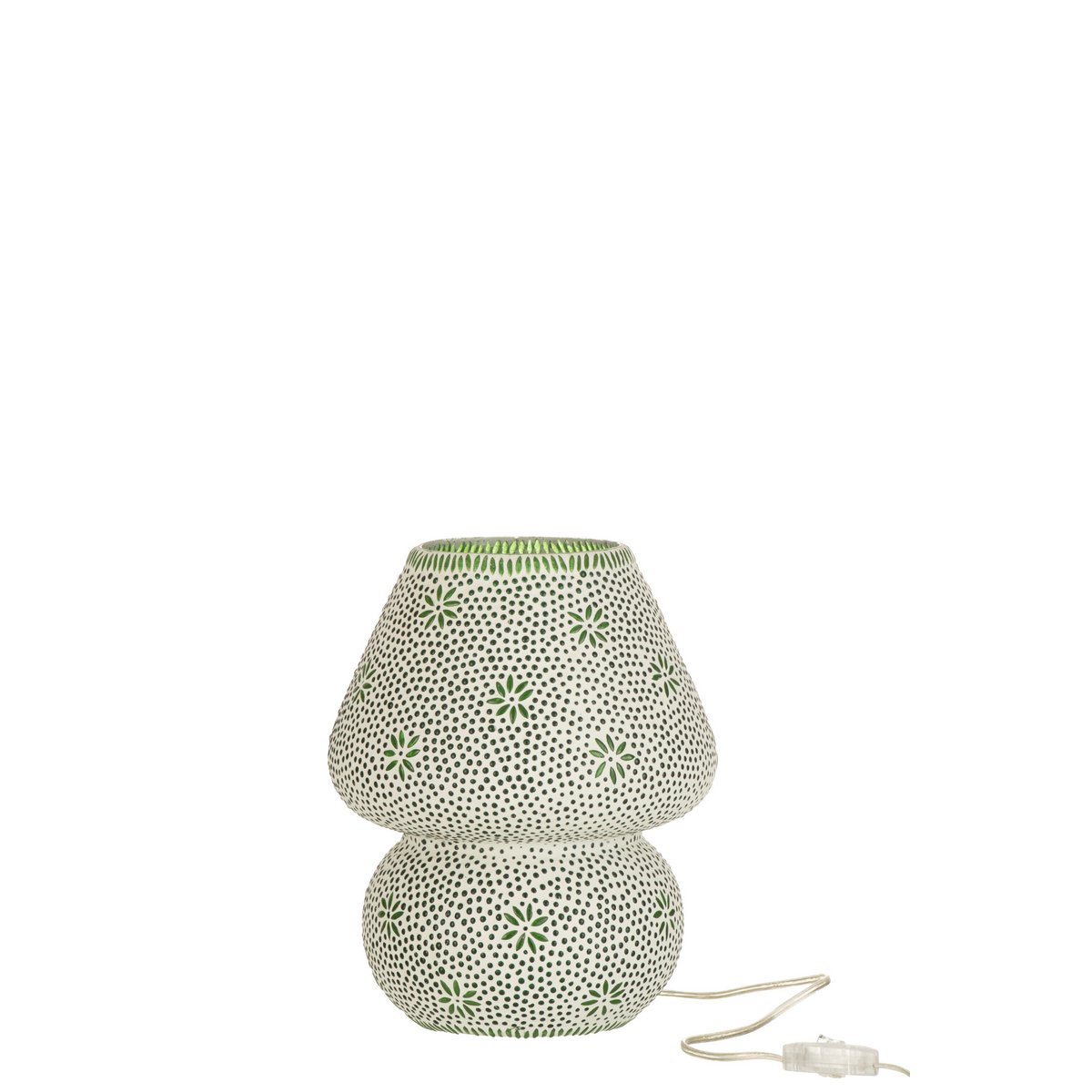 J-Line - Lampe Bram - Verre - Vert - Moyen