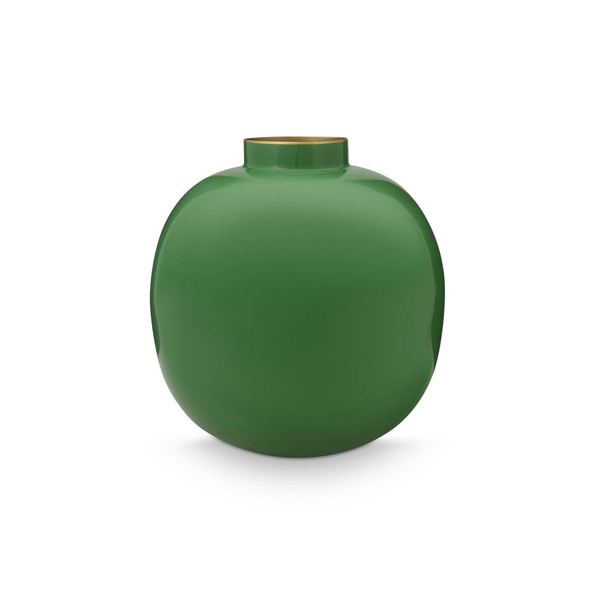 Pip Studio - Vase Metal Green 23cm