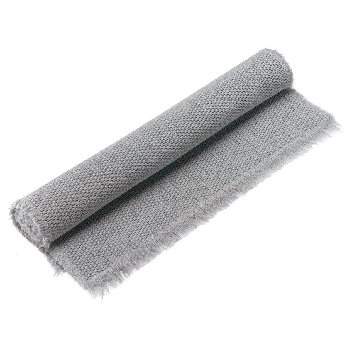 VIVARAISE - Tapis de bain uni Elly Perle 54 x 110