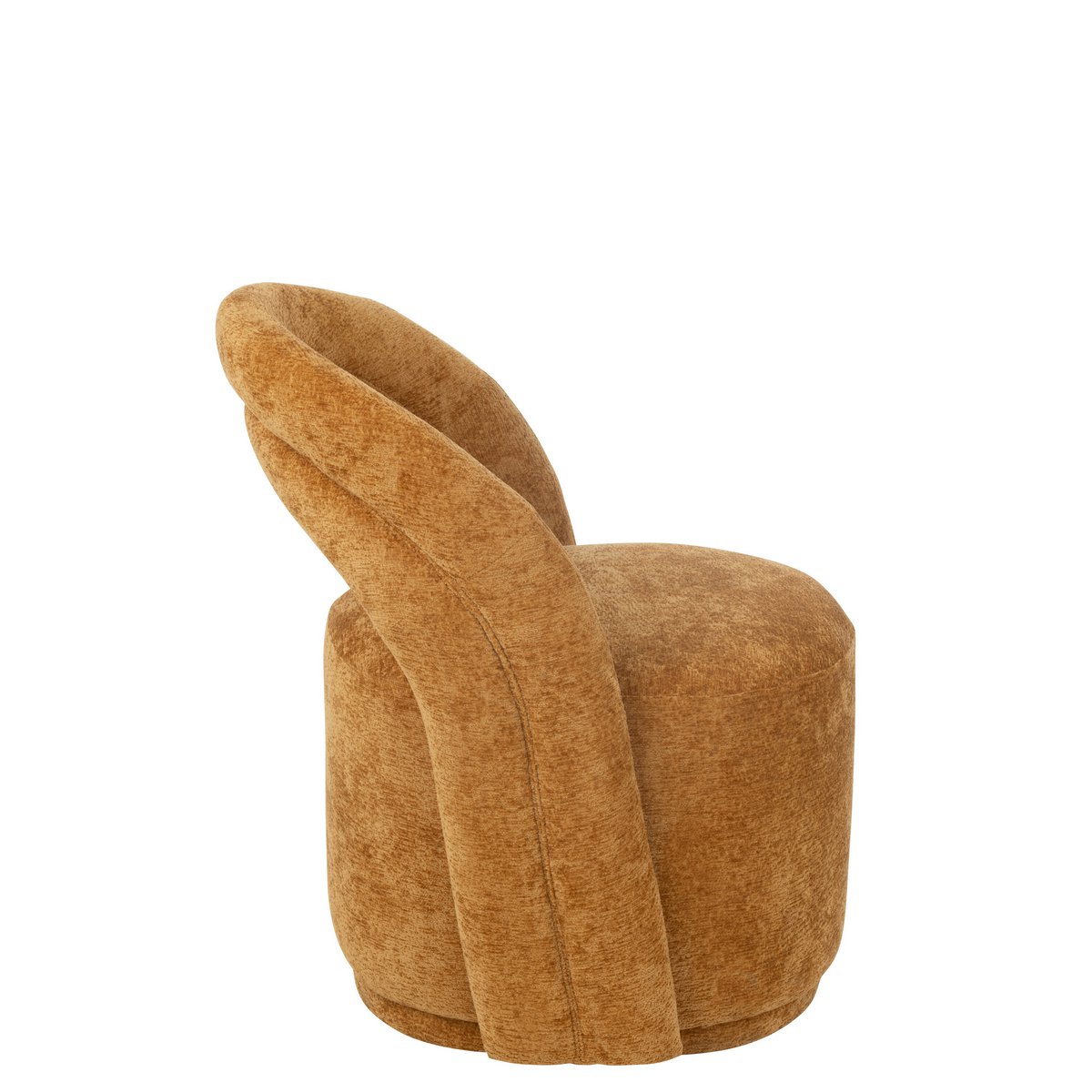 J-Line - Fauteuil d'appoint Textile Ocre