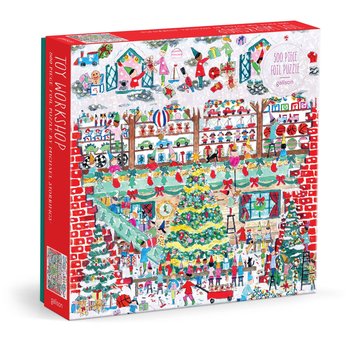 Decadence - Kerstpuzzel 'Toy workshop' (500 stukjes)