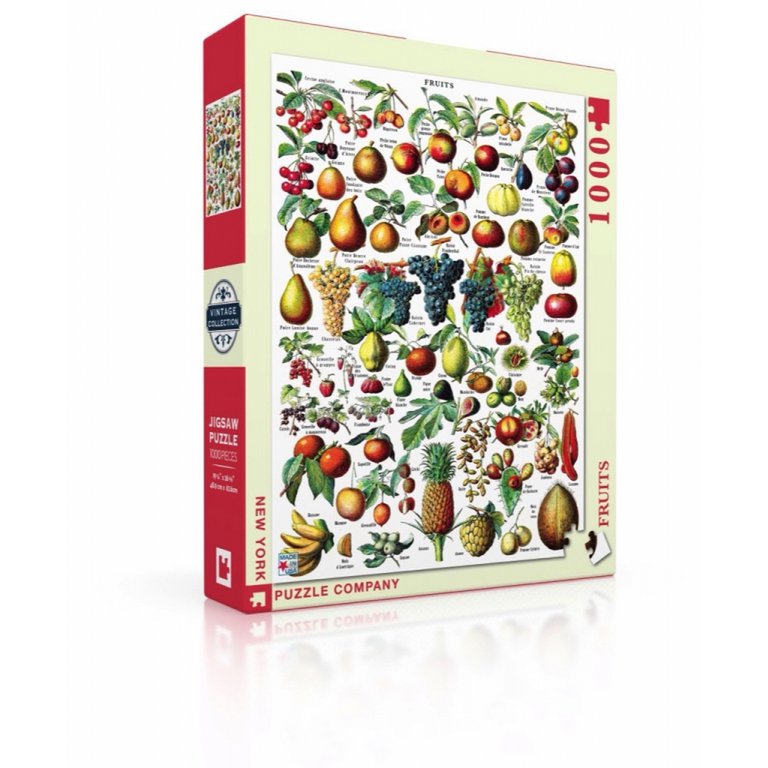 New York Puzzle Company - Puzzel 'Fruits' (1000 stukjes)