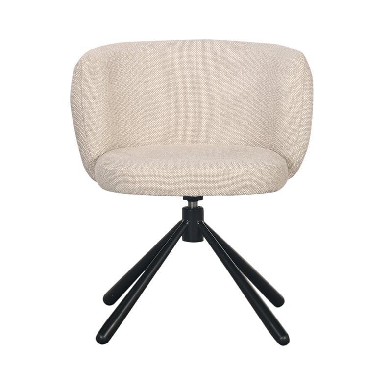 Pole to Pole - Chaise pivotante Shell Beige