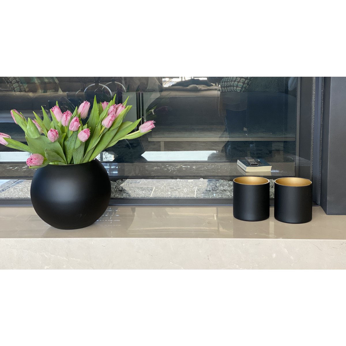 Vase the World - Vaas - Zambezi black gold