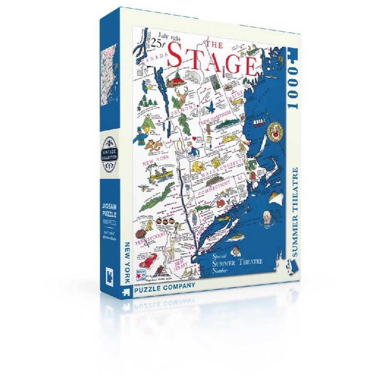 New York Puzzle Company - Puzzle 'Théâtre d'été' (1000 pièces)