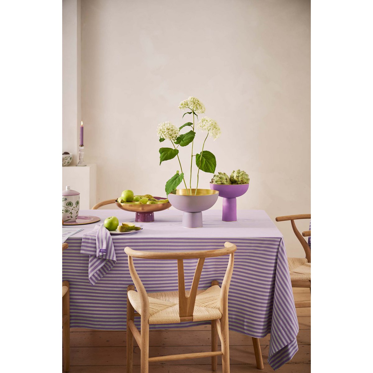 Pip Studio - High Tray Metal Matt Lilac 20x30cm