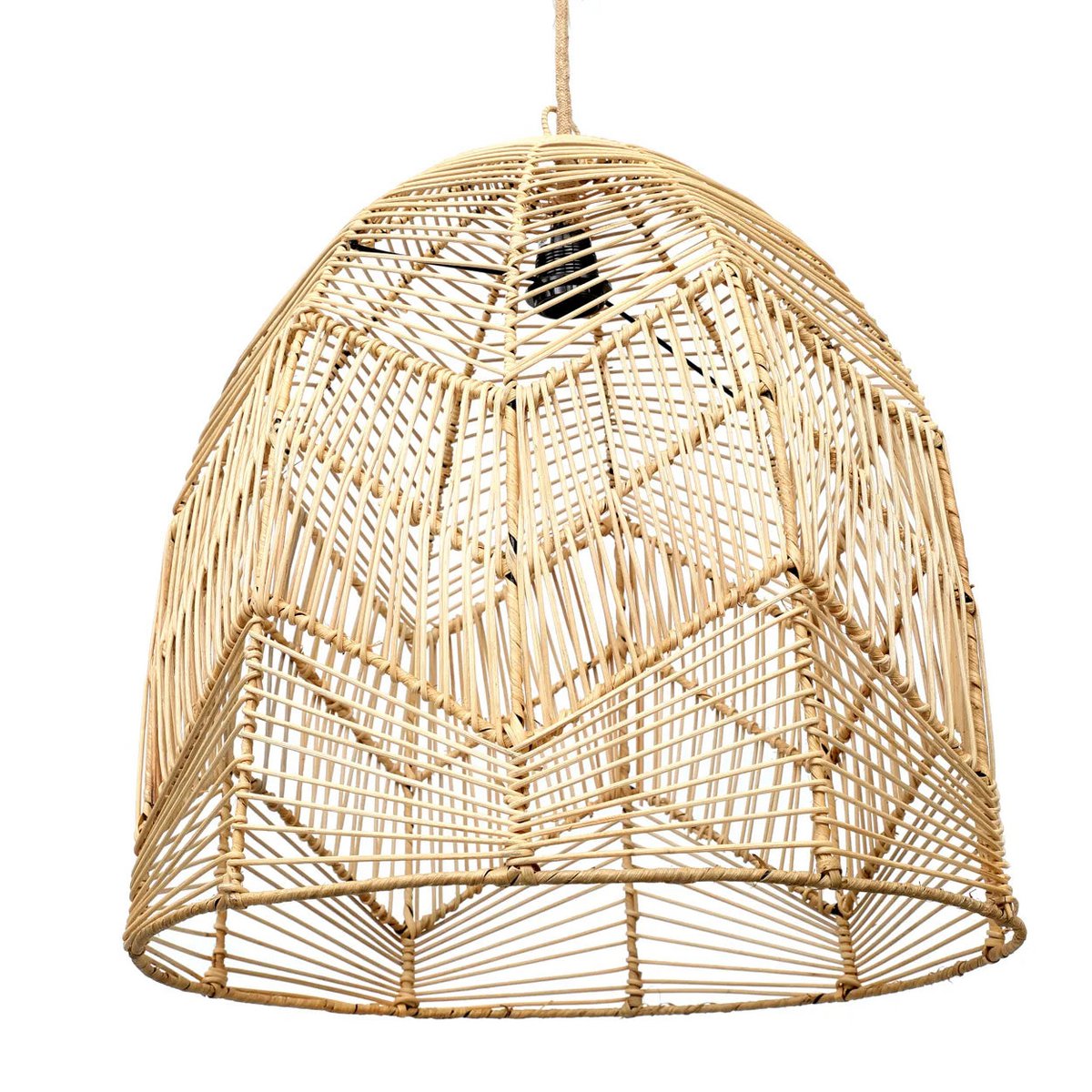 Bazar Bizar - Hanglamp 'Bala' (Naturel, L)