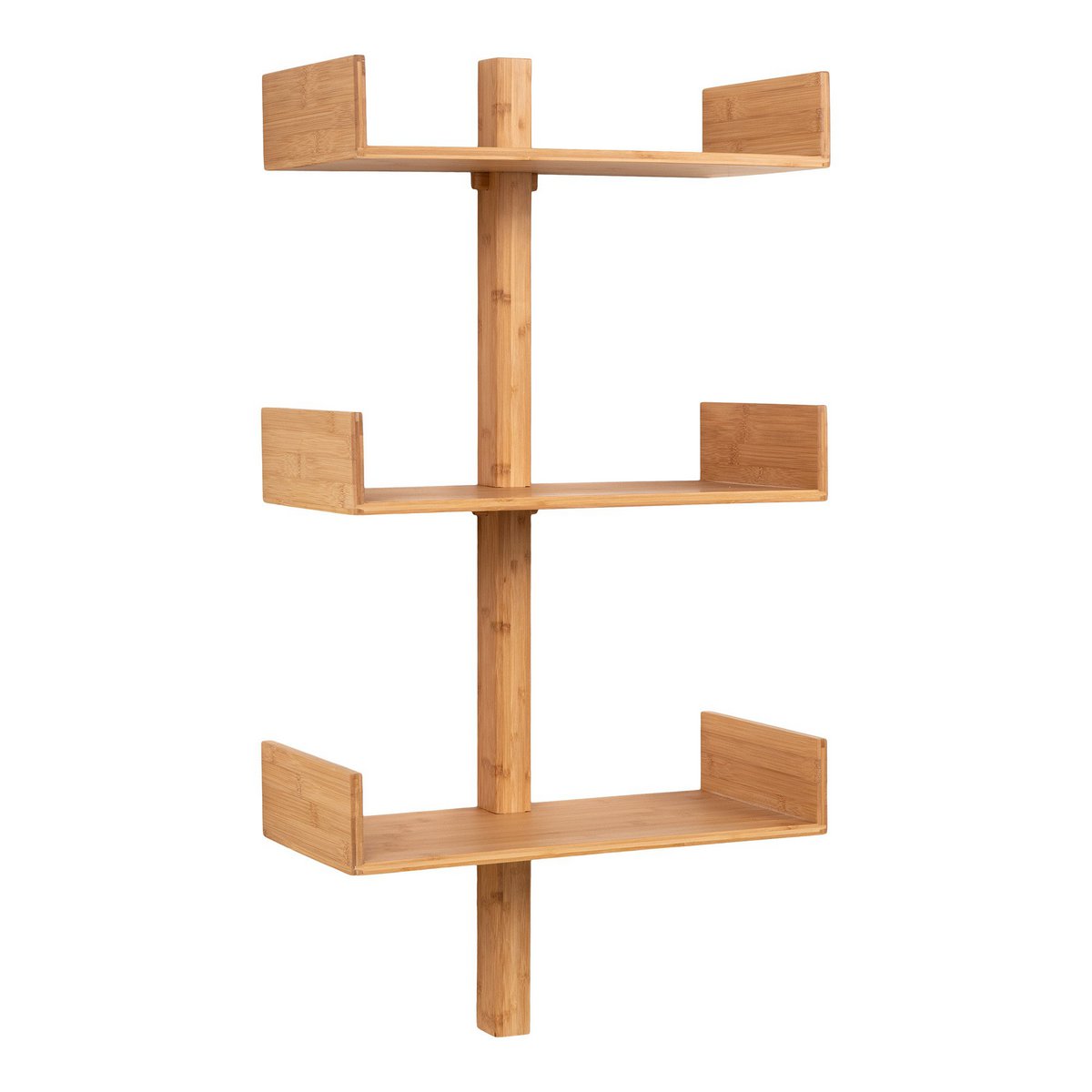 House Nordic - Villa Shelf - Etagère murale, bambou, naturel 50x102 cm