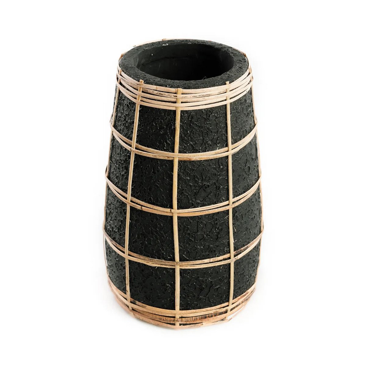 Bazar Bizar - Vase 'Cutie' (Noir Naturel, S)