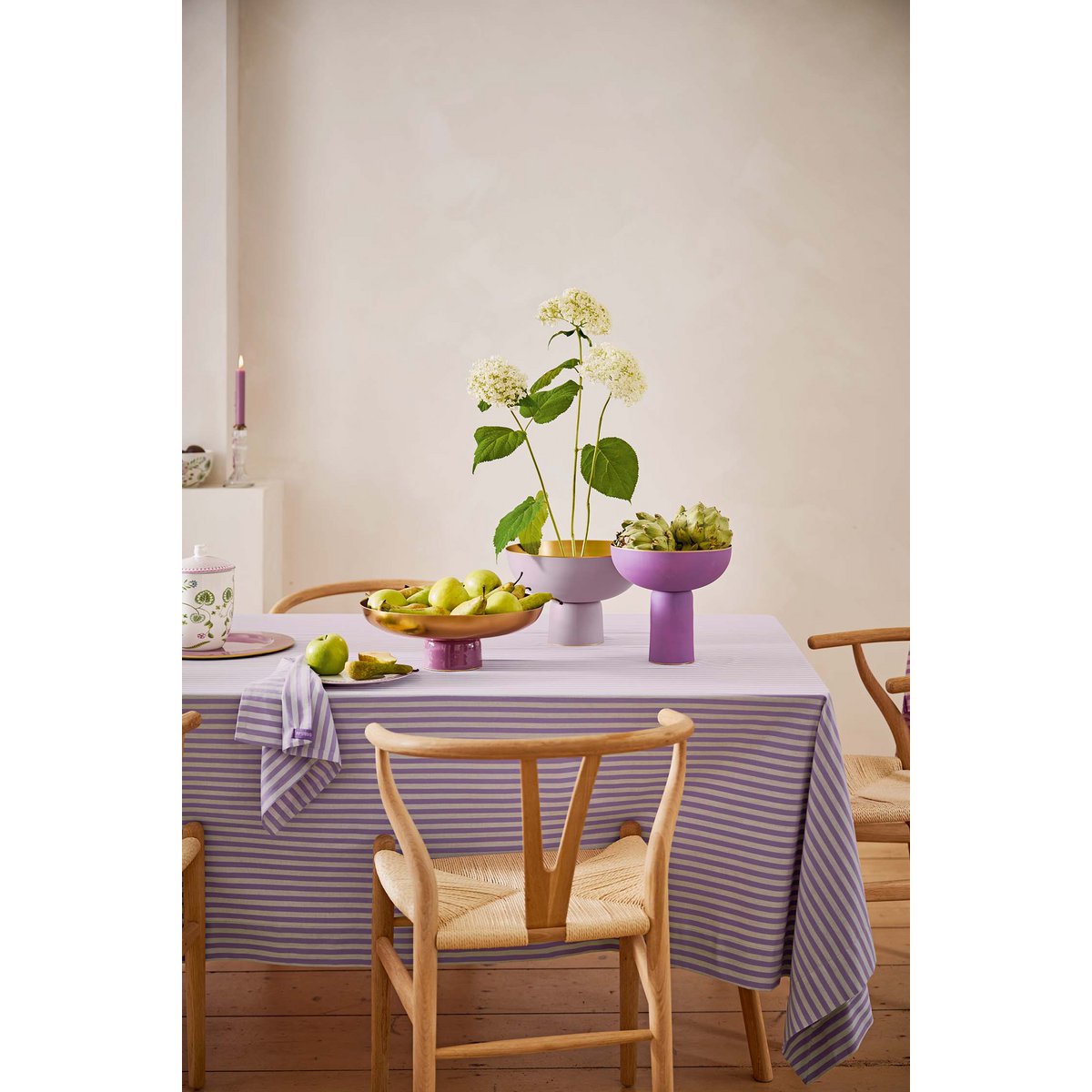 Pip Studio - High Tray Metal Matt Lilac 23x24cm