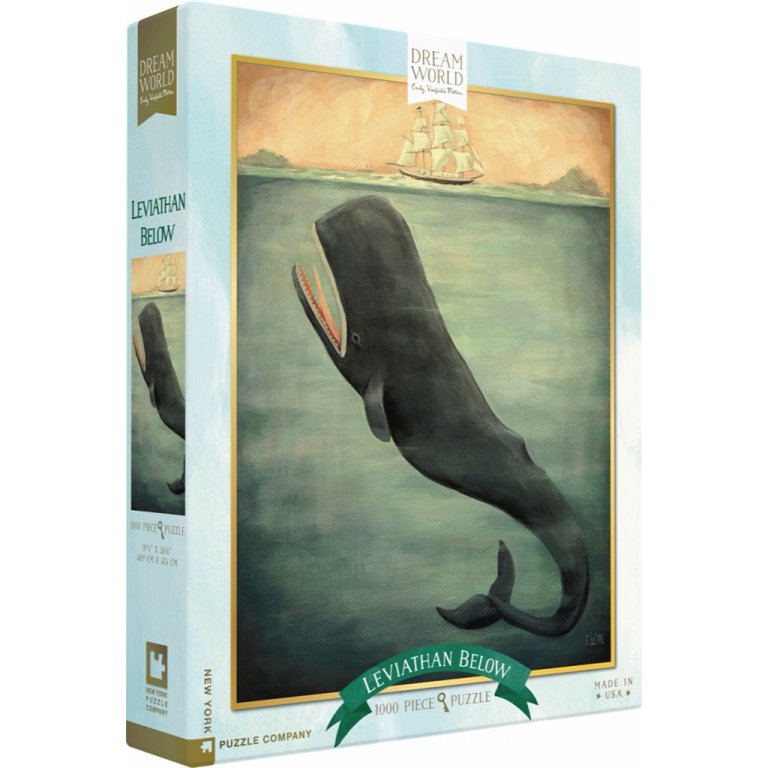 New York Puzzle Company - Puzzel 'Leviathan Below' (500 stukjes)