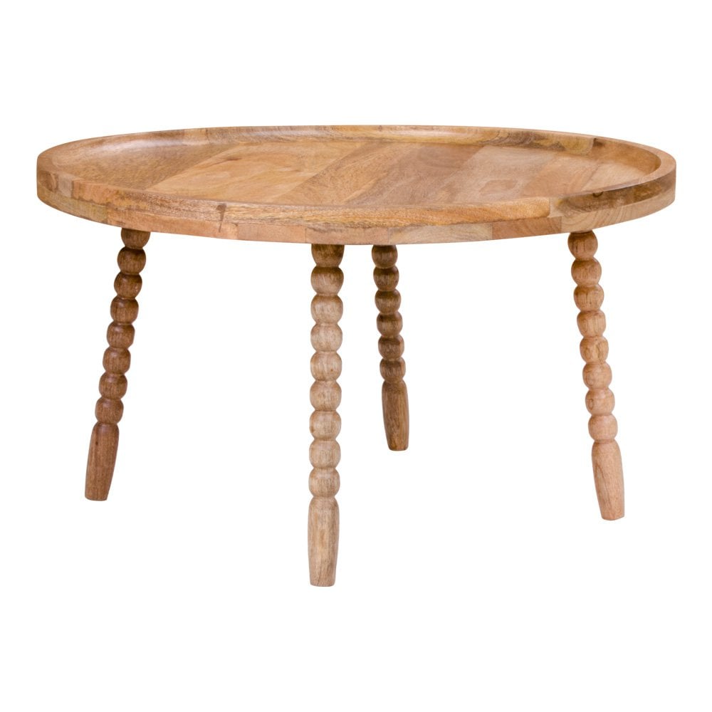 House Nordic - Table Basse Jammu - Naturel, Ø60x35 cm