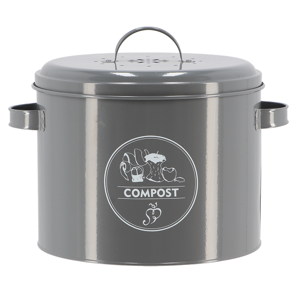Esschert Design - Compostbak 'Compost' (Antraciet, 6.3L)