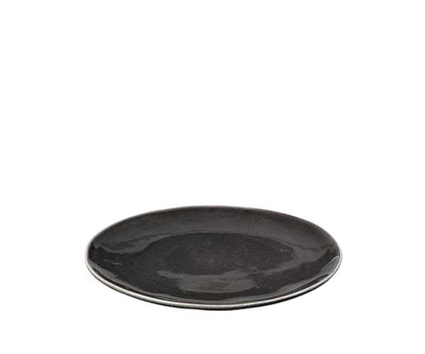 Broste Copenhagen - Assiette plate 'Nordic Coal' - Ø26cm