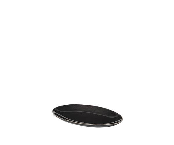 Broste Copenhagen - Assiette ovale 'Nordic Coal' - Taille S