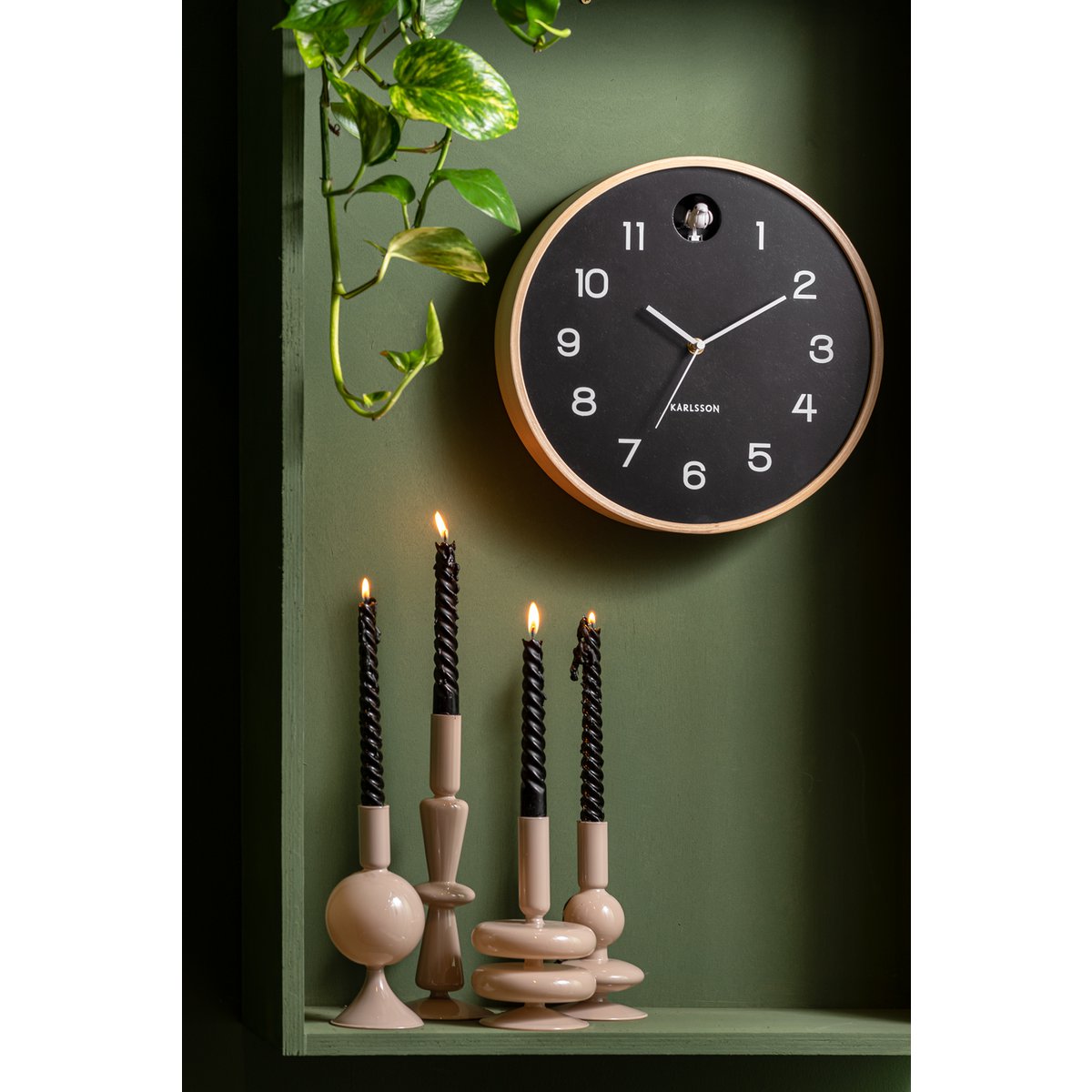 Karlsson - Horloge Murale Coucou Naturel - KA5886BK