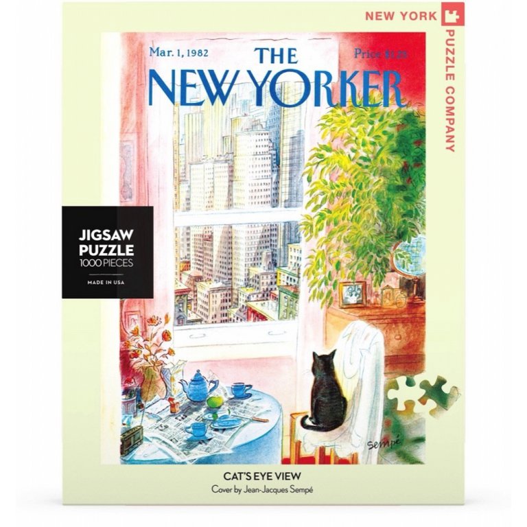 New York Puzzle Company - Puzzle 'Cat's Eye View' (1000 pièces)