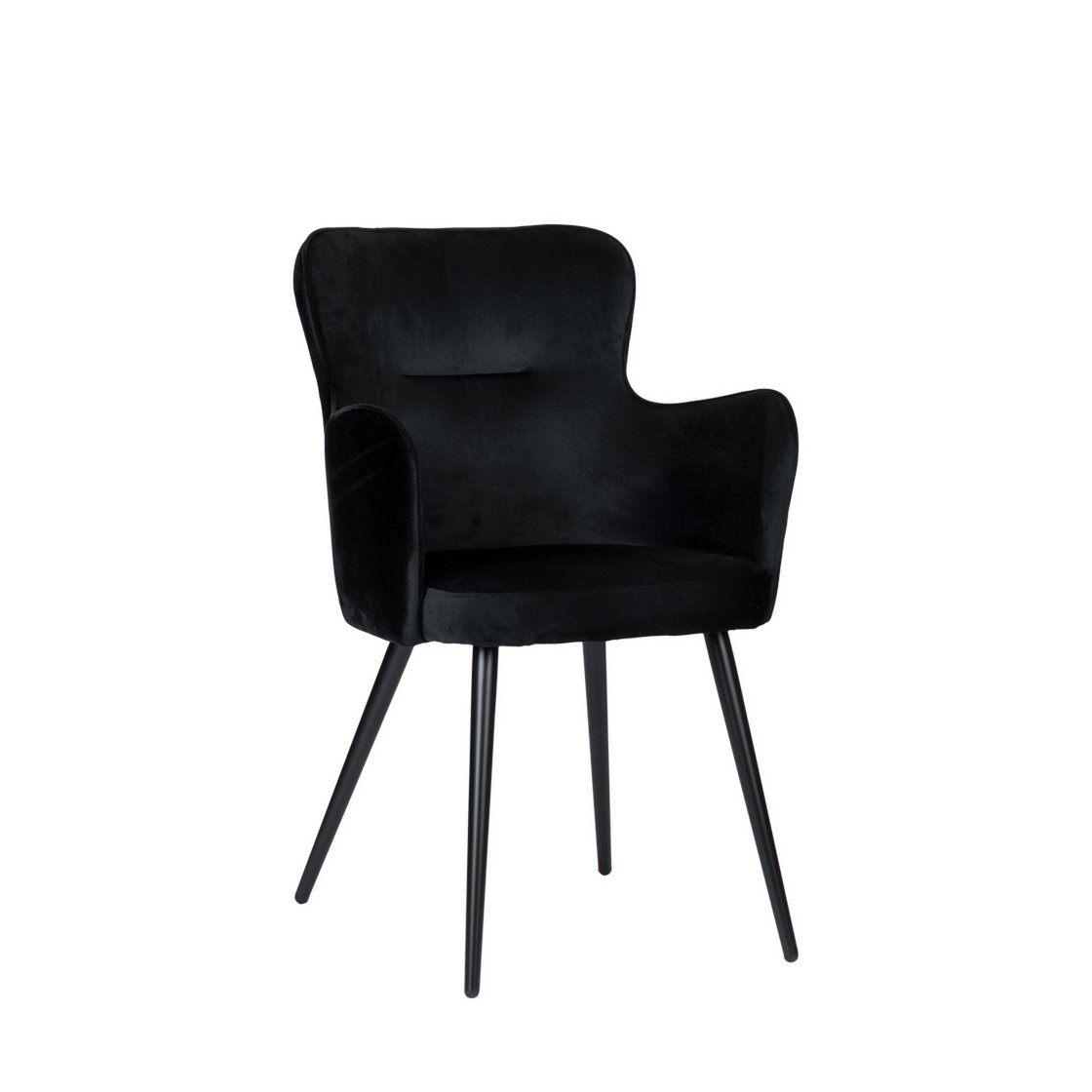 Pole to Pole - Fauteuil à oreilles noir (Lot de 2)