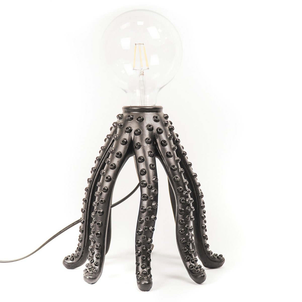 Housevitamin - Lampe de table 'Octopus' (Noir, E27)