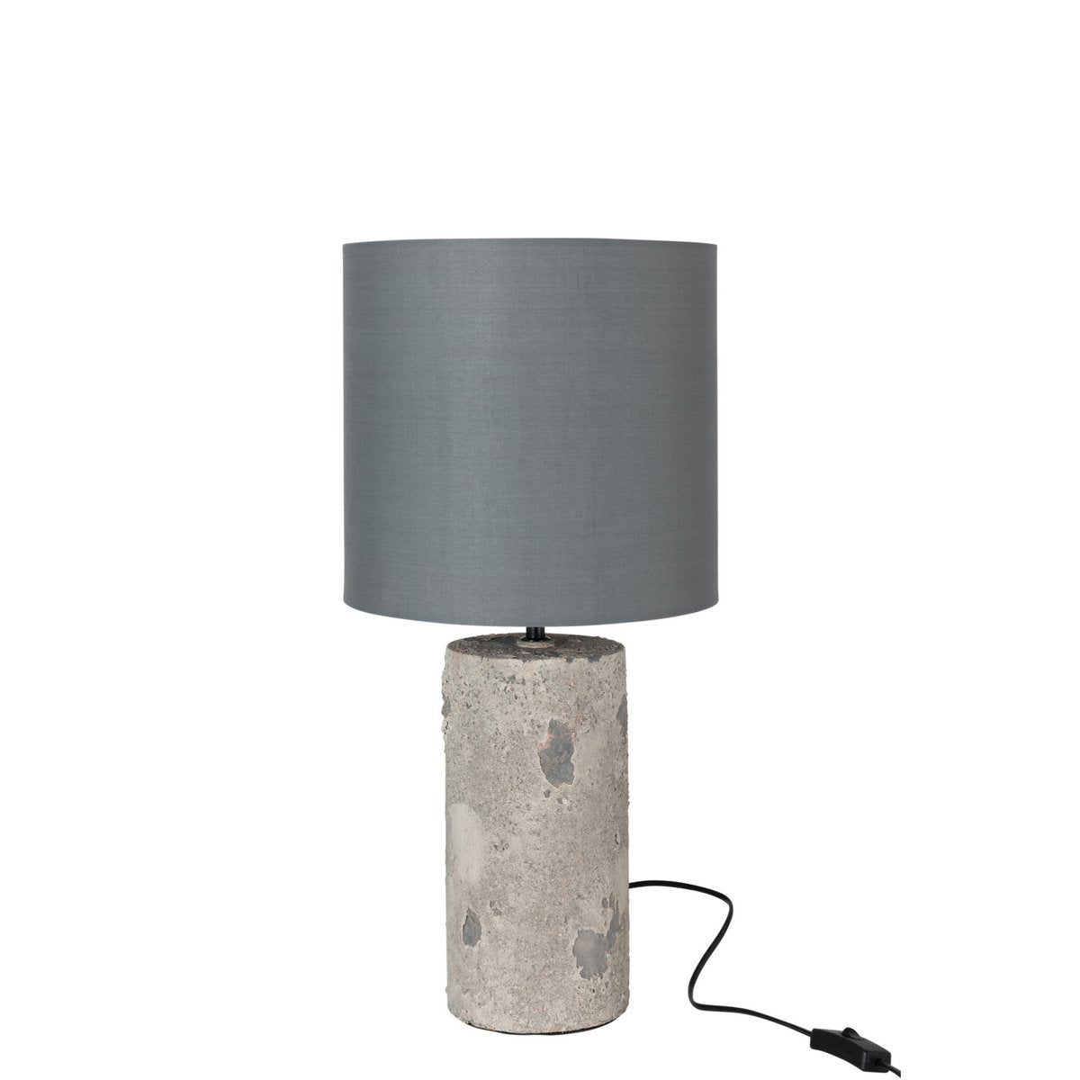 J-Line - Lampe Greta - Faïence - Gris - Petit