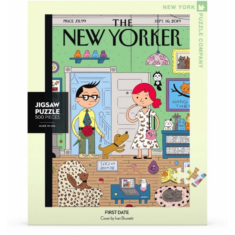 New York Puzzle Company - Puzzel 'First Date' (500 stukjes)