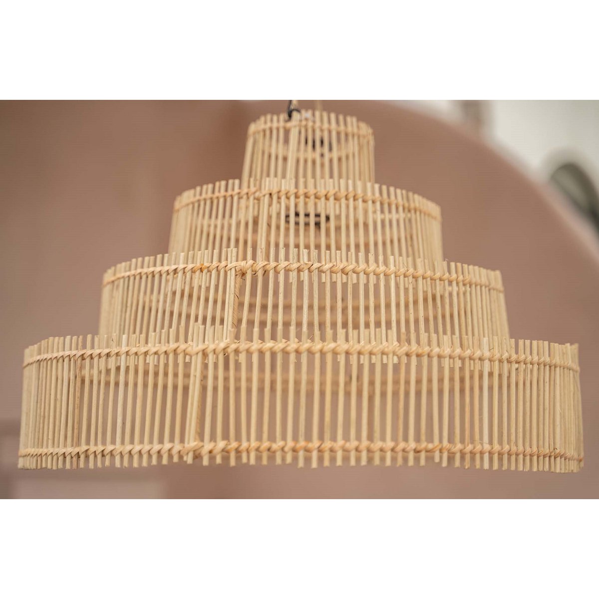 Bazar Bizar - Lampe suspendue 'The Wedding Cake' (Naturel, M)