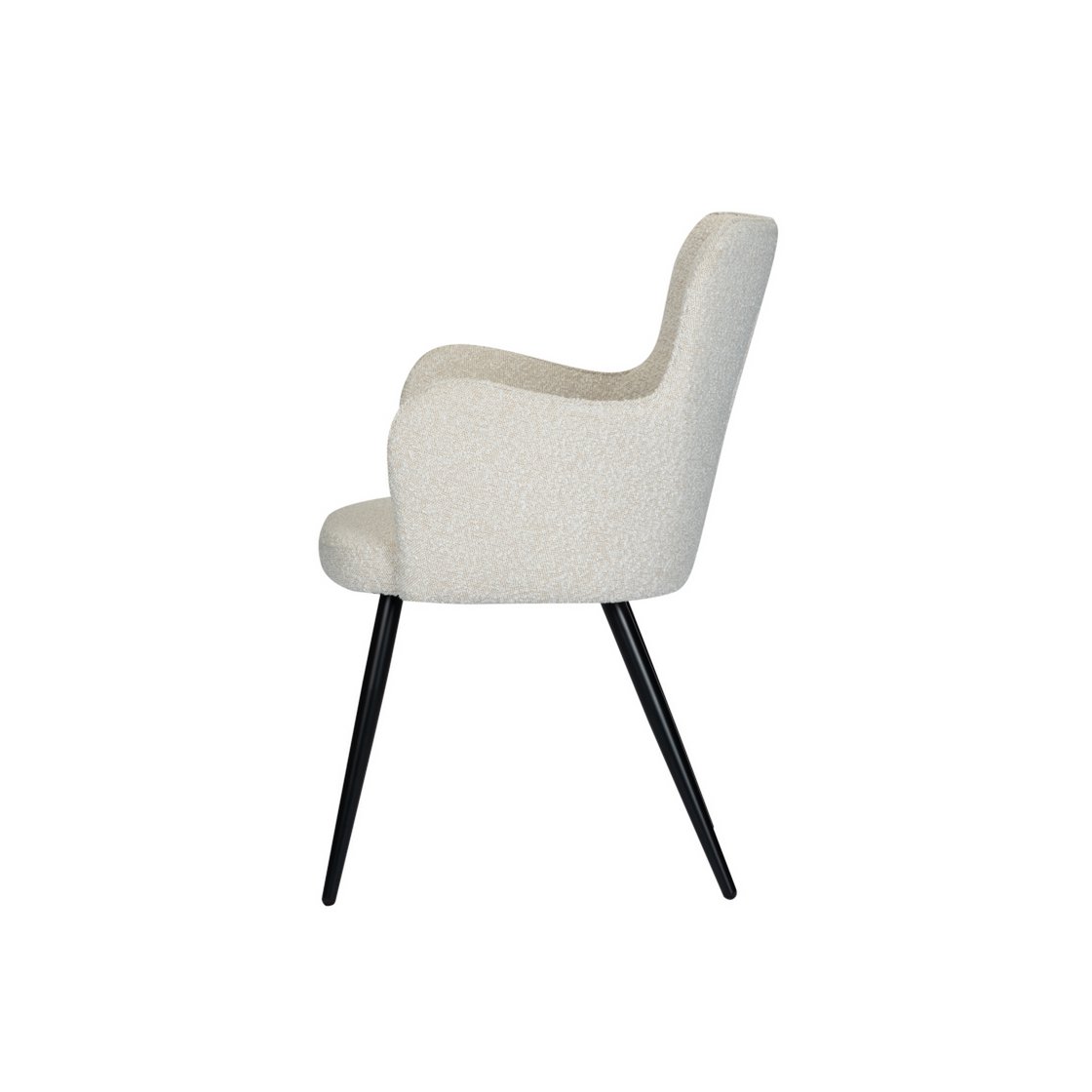 Pole to Pole - Fauteuil à oreilles blanc perle (Lot de 2)