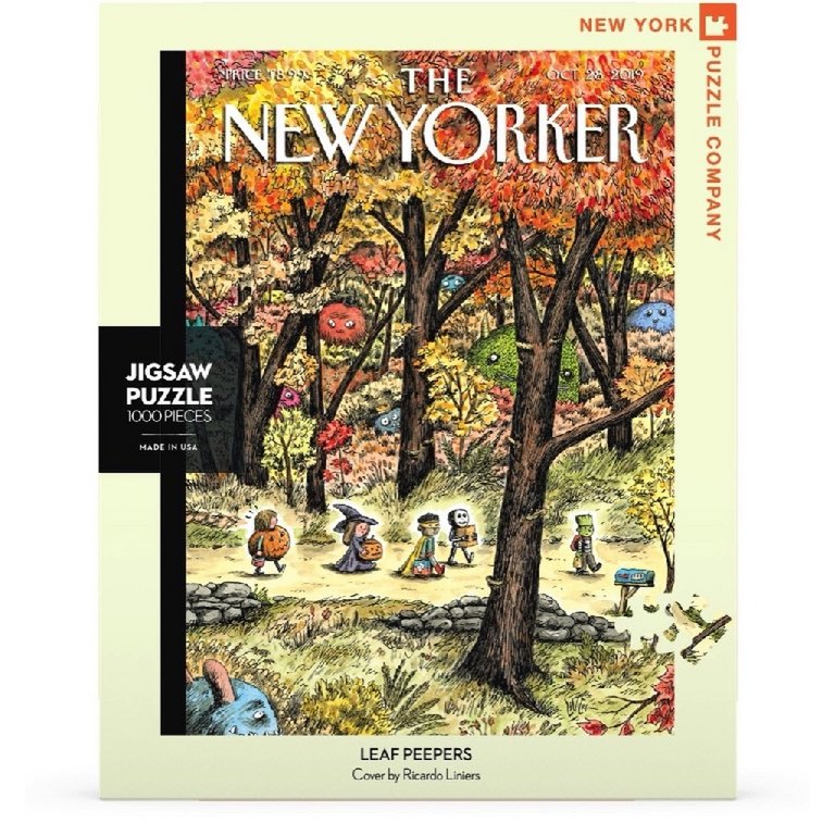 New York Puzzle Company - Puzzle „Leaf Peepers“ (1000 Teile)