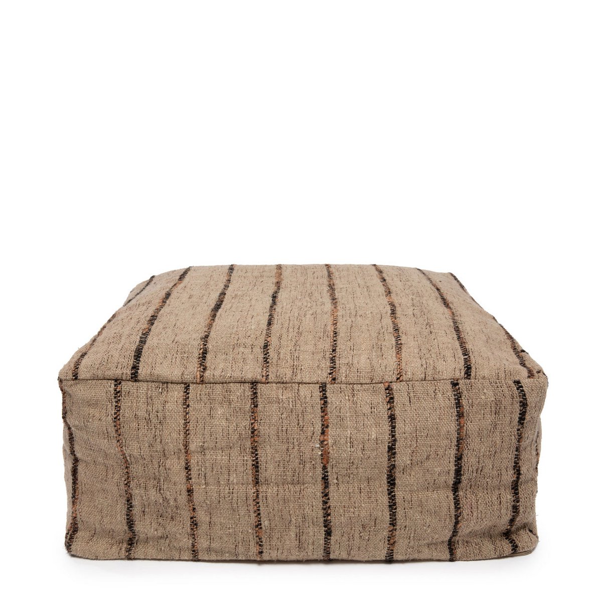 Bazar Bizar - Pouf 'Oh My Gee' (Beige Schwarz)