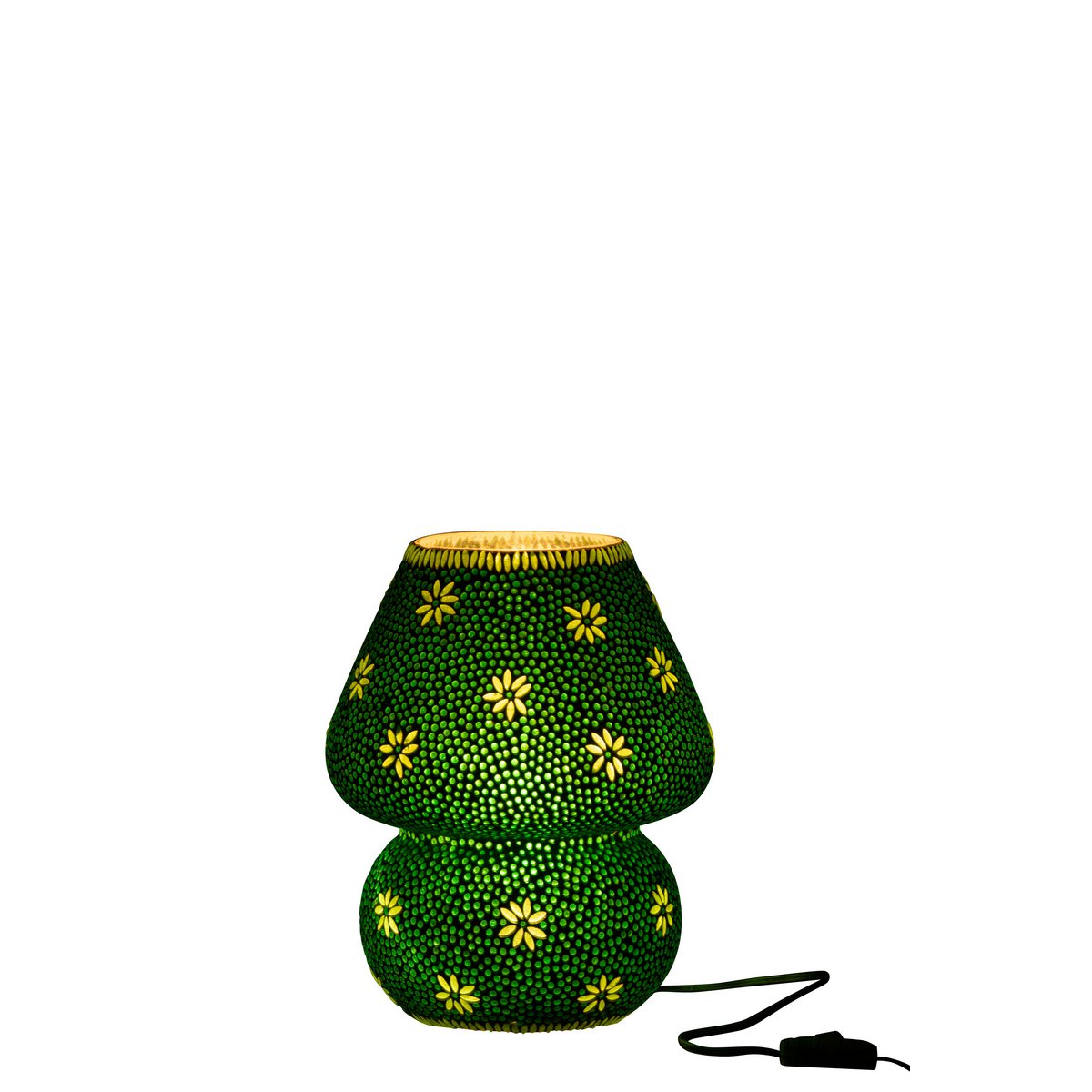 J-Line - Lampe Bram - Verre - Vert - Moyen