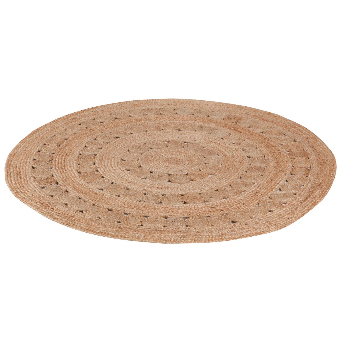 VIVARAISE - Tapis Patna naturel diamètre 120