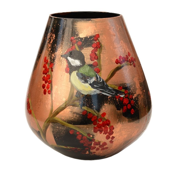 Vase the World - Tasman hummingbird Ø26 x H28 cm