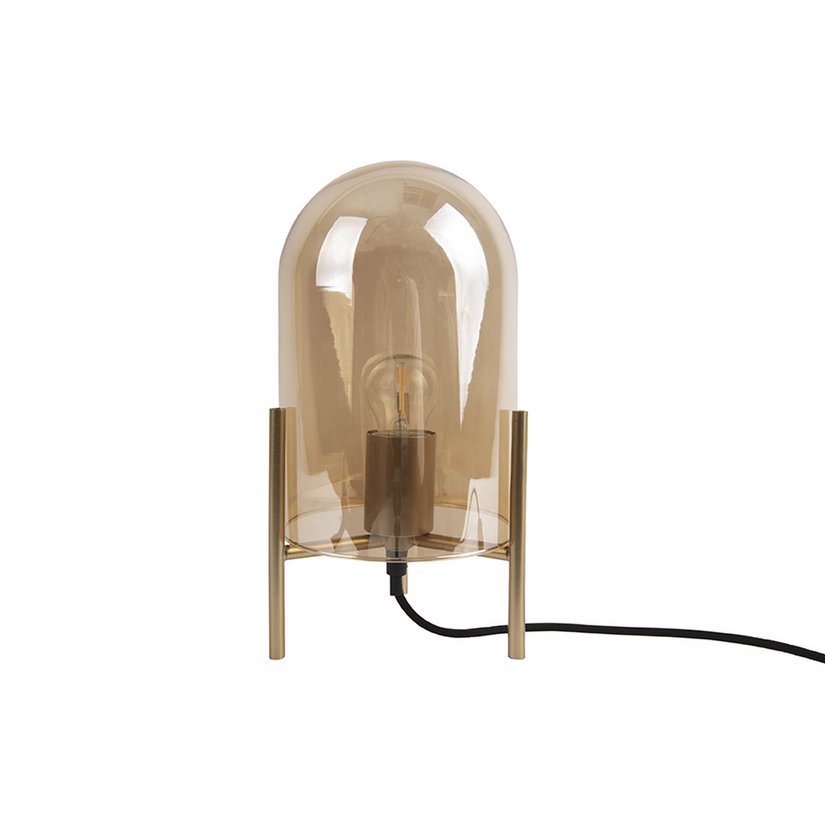 Leitmotiv - Lampe de Table Cloche en Verre - LM1979BR