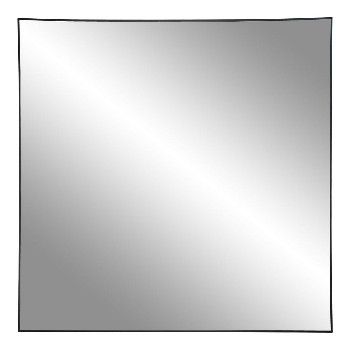 House Nordic - Miroir Jersey carré - Aspect laiton, 60x60 cm