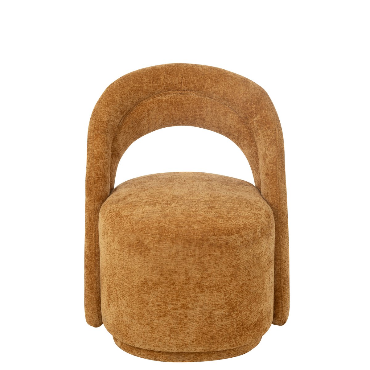 J-Line - Fauteuil d'appoint Textile Ocre