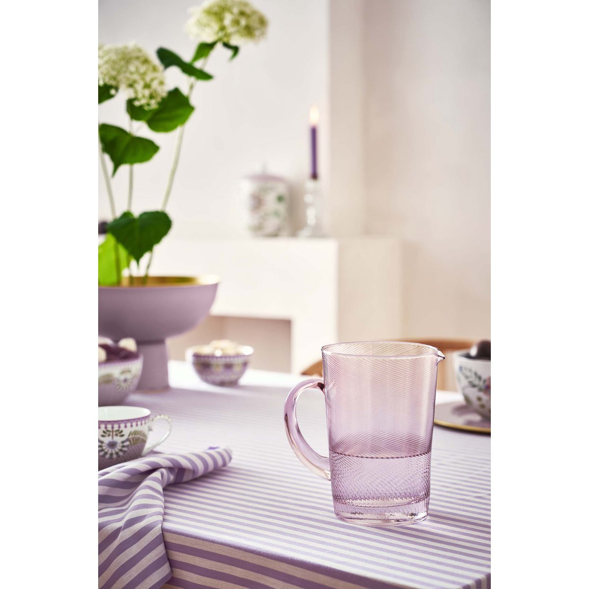 Pip Studio - Pitcher Twisted Lilac 1.45ltr