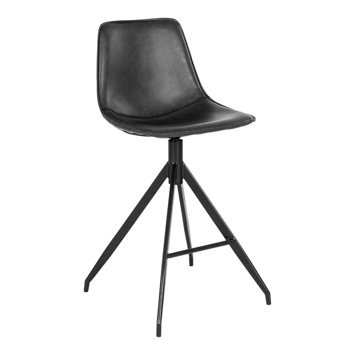 House Nordic - Monaco Counter Chair - Zwart - set van 2