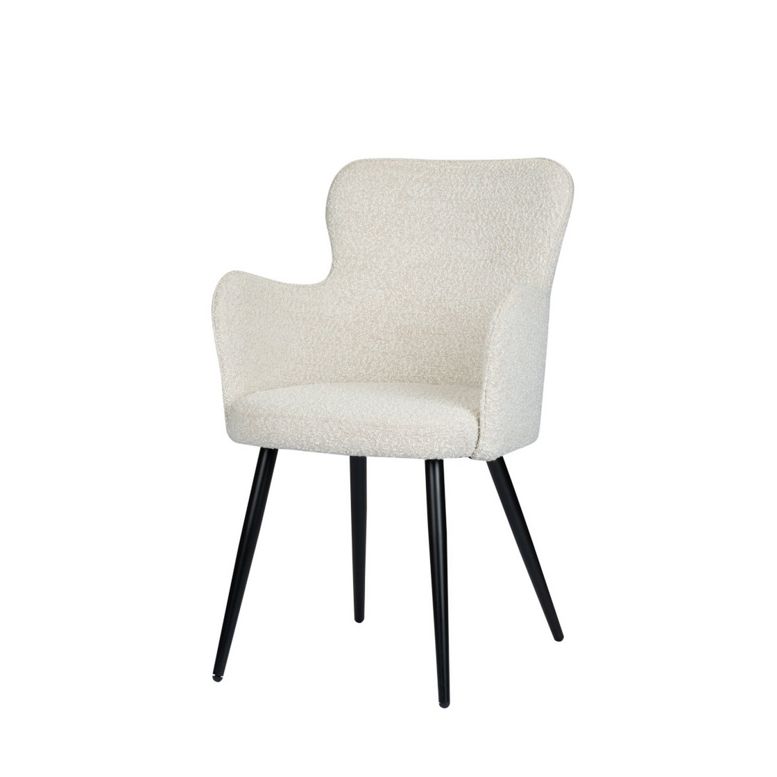 Pole to Pole - Fauteuil à oreilles blanc perle (Lot de 2)