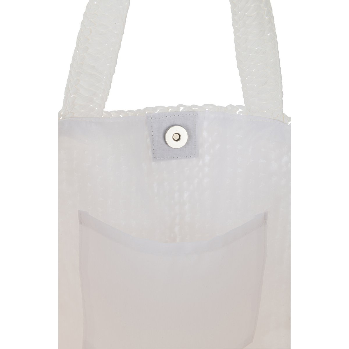 J-Line - Sac de Plage Papier Brosse Blanc