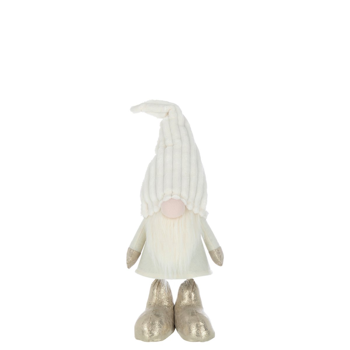 J-Line - Plumes de Gnome Textile Beige Large